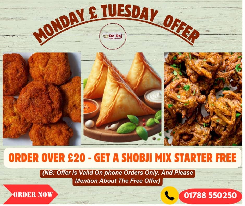 Monday Tuesday Offer